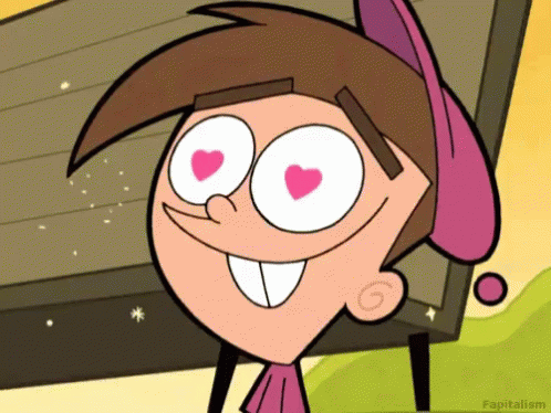 Heart Eyes GIF - Hearteyes Timmy FairyOddParents - Discover & Share GIFs