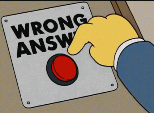 Simpsons Wrong Answer GIF - Simpsons WrongAnswer Homer GIFs