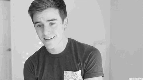 Connor GIF - ConnorFranta Smile Lipbite - Discover & Share GIFs