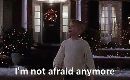 i'm not afraid of you now