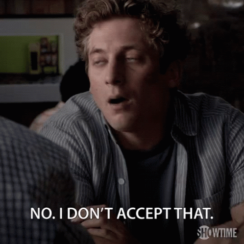 Never accepted. Рикки Фитц. Gif новости. Happy Endings gif.