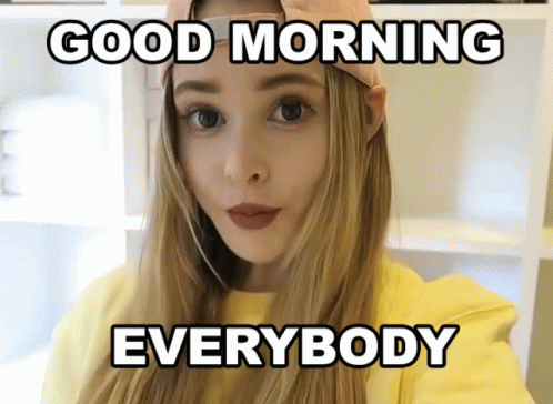 Good Morning Meme GIF