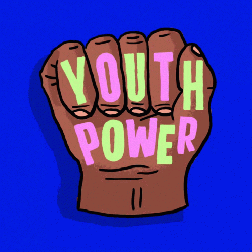 Youth Power Young People GIF - YouthPower YoungPeople Young - Descubre &  Comparte GIFs