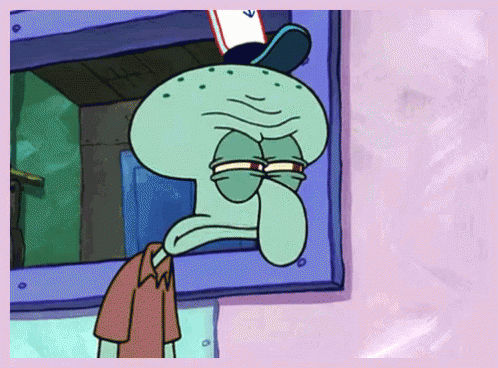 Spongebob Squidward GIF - Spongebob Squidward Grumpy - Discover & Share
