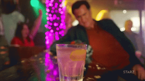 My Kinda Night GIF - TheEagleHasLanded Drink Drinking - Discover ...