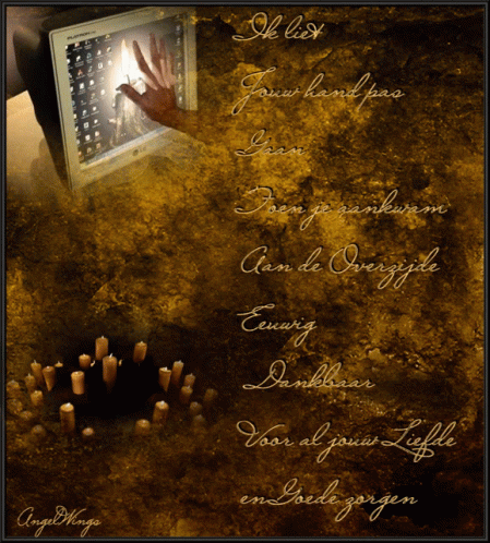 Gedicht Candle GIF - Gedicht Candle Message GIF's