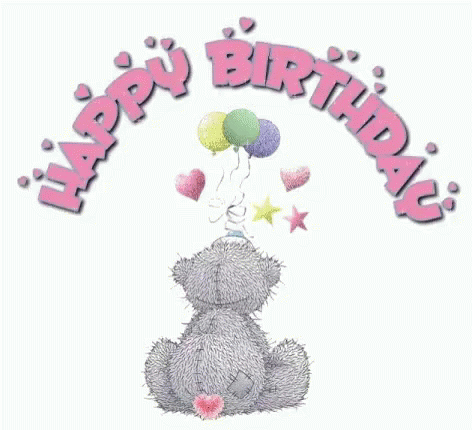 Happy Birthday Greeting Gif Happybirthday Greeting Bear Discover