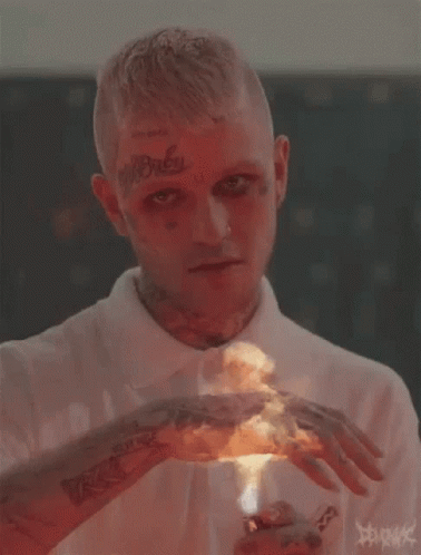 lil peep smiling