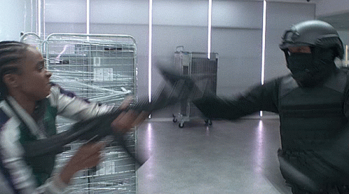 The Old Guard Kiki Layne GIF - TheOldGuard KikiLayne Action - Discover & Share GIFs