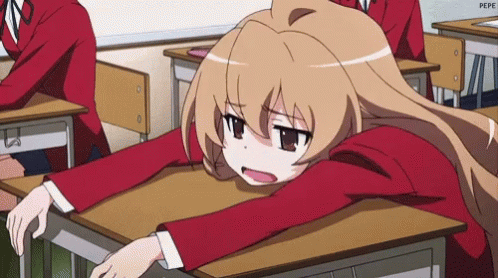 Tired Anime GIF - Tired Anime Girl - Descubre & Comparte GIFs