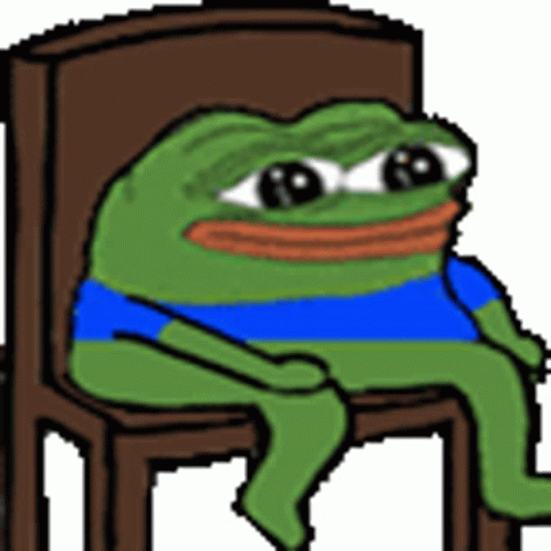 Pepe The Frog Sitting Chillin GIF - PepeTheFrogSitting Chillin Relaxing ...