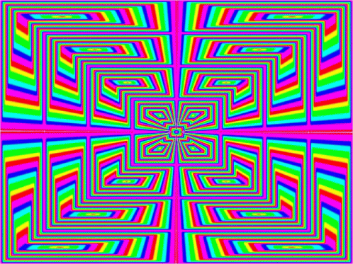 Trippy Rainbow GIF - Trippy Rainbow - Discover & Share GIFs