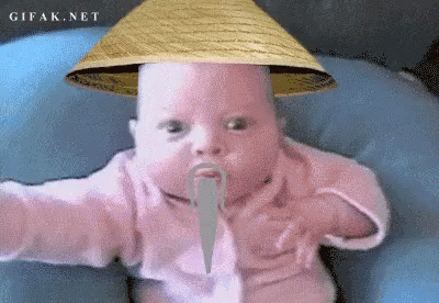 Funny Baby Swag GIF - FunnyBaby Swag Master - Discover & Share GIFs