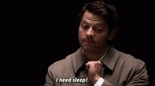 Sleep Castiel GIF - Sleep Castiel Supernatural - Discover & Share GIFs