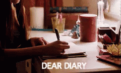 Dear Diary GIF - DearDiary Diary - Descubre &amp; Comparte GIFs