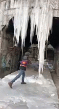 Icicle Break The Ice GIF - Icicle BreakTheIce FWinter - Discover ...