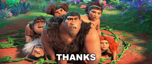 Thanks The Croods GIF - Thanks TheCroods ANewAge - Discover & Share GIFs