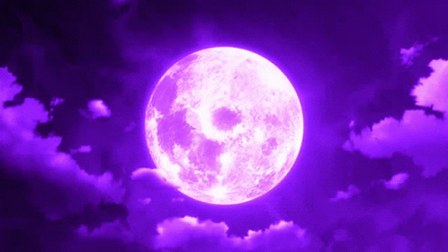 Anime Purple GIF - Anime Purple Clouds - Descubre &amp; Comparte GIFs