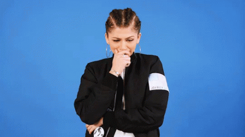 zendaya about to cry