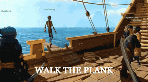 Walk The Plank GIFs | Tenor