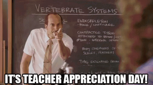 Image result for Teacher Appreciation Day gif