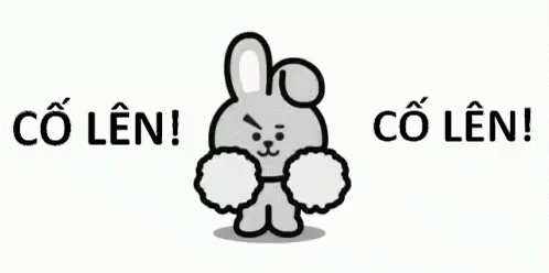 Bts Cốlên Bt21 Cooky Jungkook Gif Bts Fighting Tryhard
