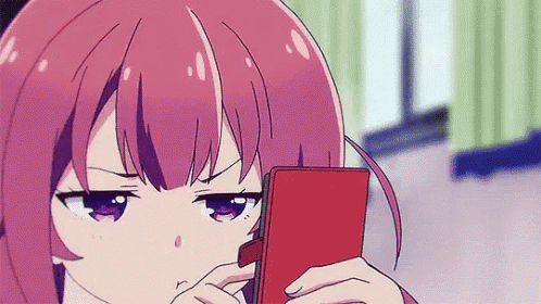 Anime Girl GIF - Anime Girl Phone - Discover & Share GIFs