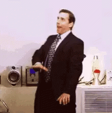 michael scott dance gifs tenor happy birthday the office