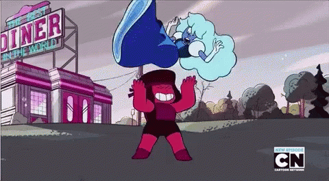 Ruby And Sapphire Steven Universe Gif Rubyandsapphire