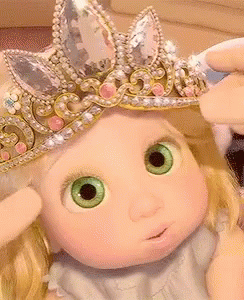 rapunzel baby gif rapunzel