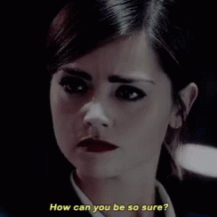 Image result for how can you be so sure gif clara oswald
