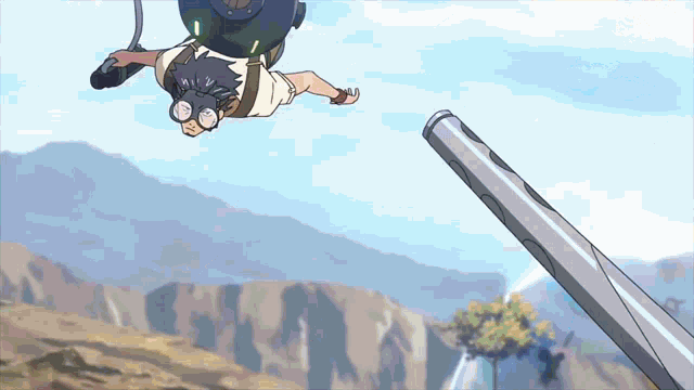 Deca Dence Kaburagi GIF - DecaDence Kaburagi Flying GIFs