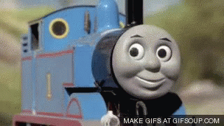 Thomas Eyeroll GIF - Thomas Eyeroll Train - Discover & Share GIFs