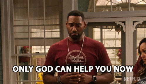 14 People Share Harsh Realities In Life That No One Actually Accepts Only God Can Help You Now Moz Mckellan GIF - OnlyGodCanHelpYouNow MozMckellan AnthonyAlabi GIFs