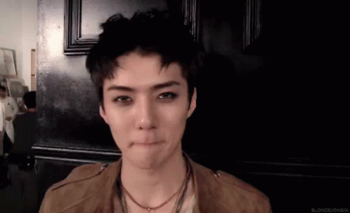 Résultat de recherche d'images pour "gif heart kpop sehun"
