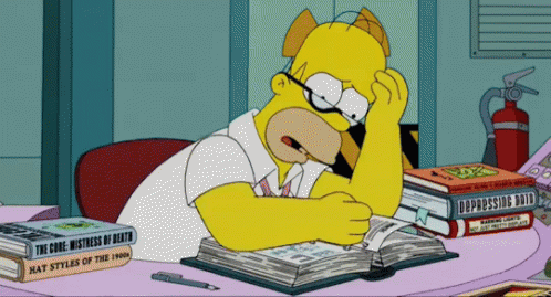 Ugh GIF - The Simpsons Home rSimpson Stressed GIFs