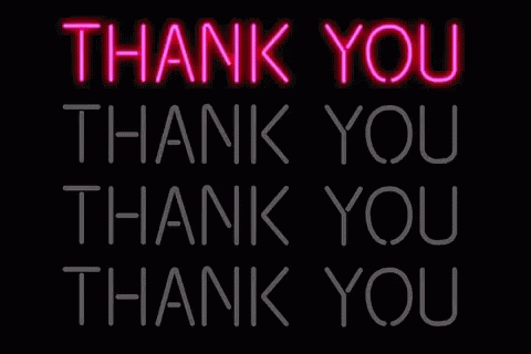 Image result for thank you gif magenta