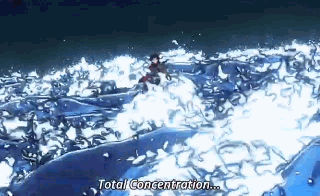 Giyu Tomioka Anime GIF - GiyuTomioka Anime Water GIFs