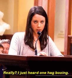 Parks And Recreation Aubrey Plaza Gif Parksandrecreation