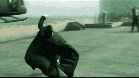 Neo Dodging Bullets - The Matrix GIF - TheMatrix KeanuReeves Neo GIFs