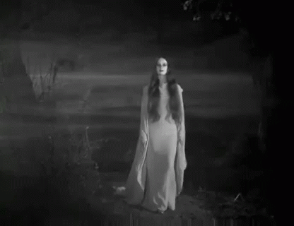 creepy lady gifs tenor