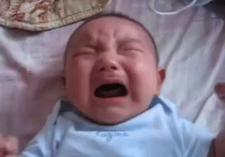 funny baby crying gifimage