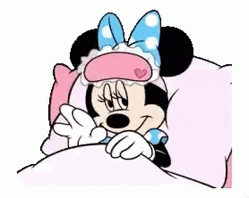 Minnie Mouse Sleep GIF - MinnieMouse Sleep GoodNight - Discover & Share ...