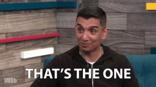 27 'Green Flags' Shared By People In Happy Relationships Thats The One Thats It GIF - ThatsTheOne TheOne ThatsIt GIFs