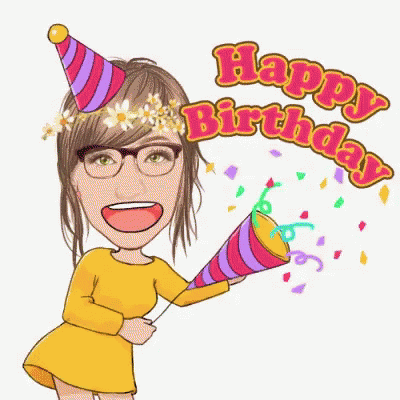 Happy Birthday Girl Gif Happybirthday Girl Discover Share Gifs