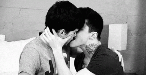 Gay slut petite kissing