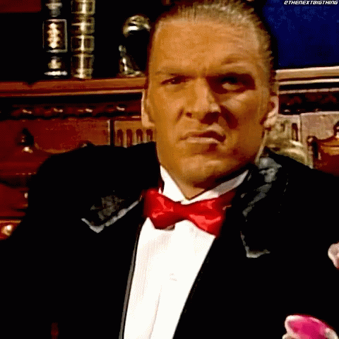 Triple H Disgusted GIF - TripleH Disgusted Shoo - Discover & Share GIFs