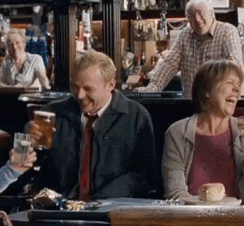Cheers Beer GIF - Cheers Beer SimonPegg - Descubre & Comparte GIFs