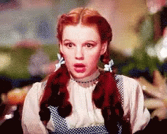 Judy Garland Wow GIF - JudyGarland Wow Dorothy - Discover & Share GIFs