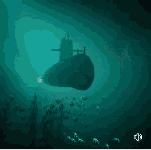 underwater submarine dock